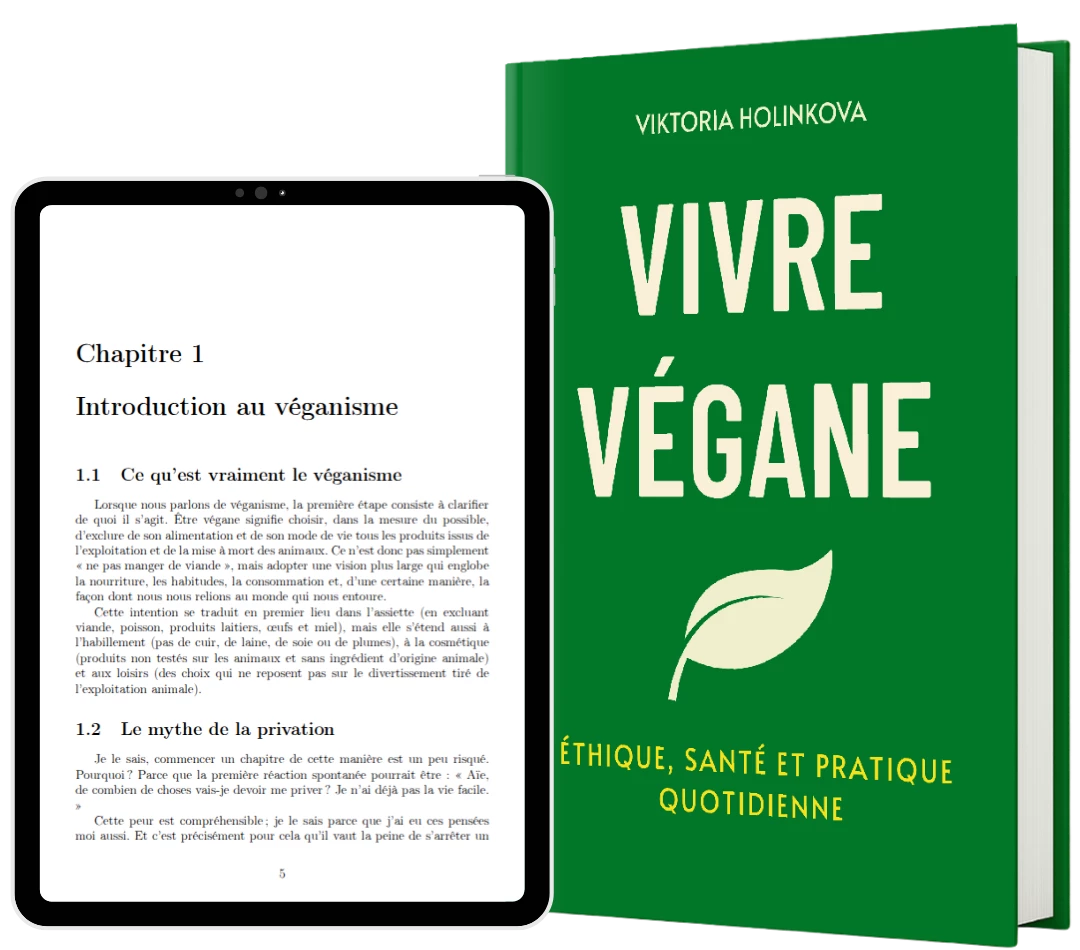 Vivre Végane - Aperçu tablette
