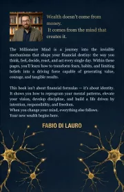 The Millionaire Mind - Back cover